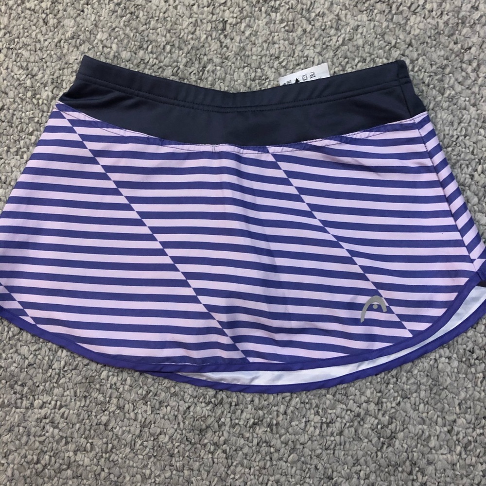 Purple striped Head skirt